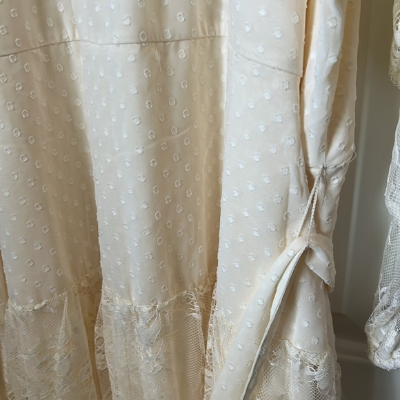 Festi Lace Clip Dot Mini Dress torrid - Picture 7 of 13